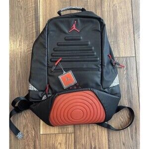 Nike Air Jordan 3 III Retro Black Cement Grey Red Spizike Backpack (See Pics)